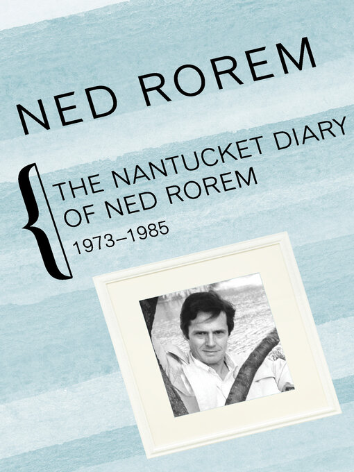 Cover image for Nantucket Diary of Ned Rorem